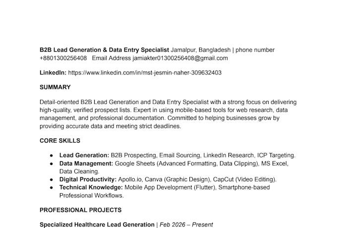 provide verified cleaning business email leads